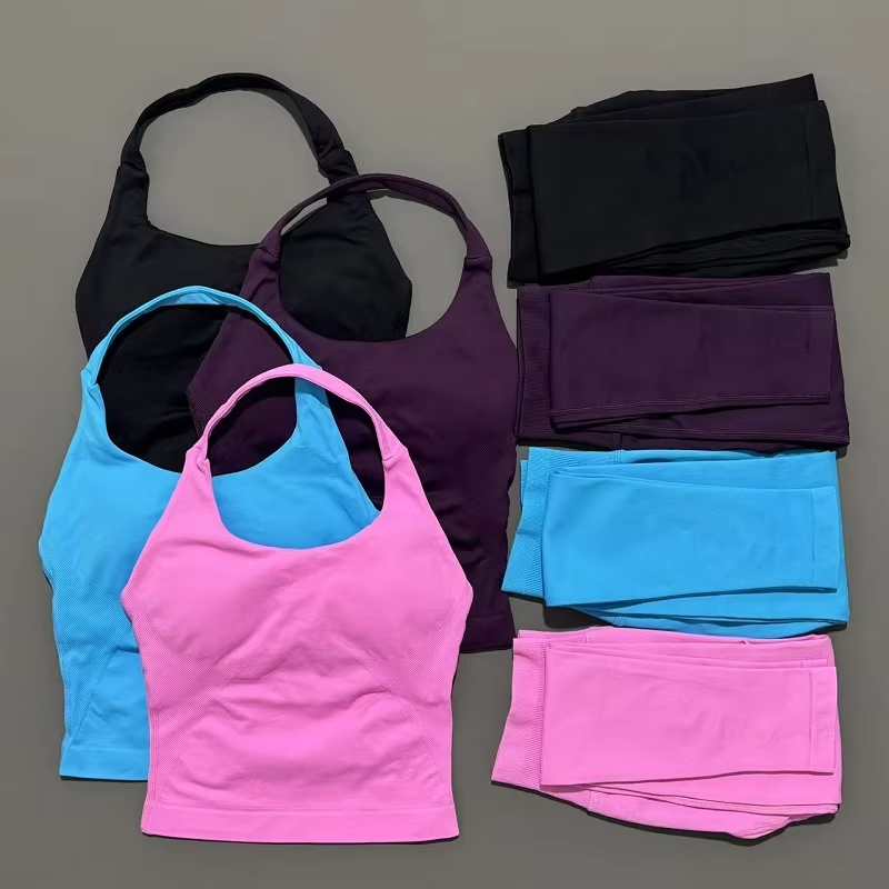 Pilates Yoga Kit - 2 Pieces Sportswear Women Yoga Set