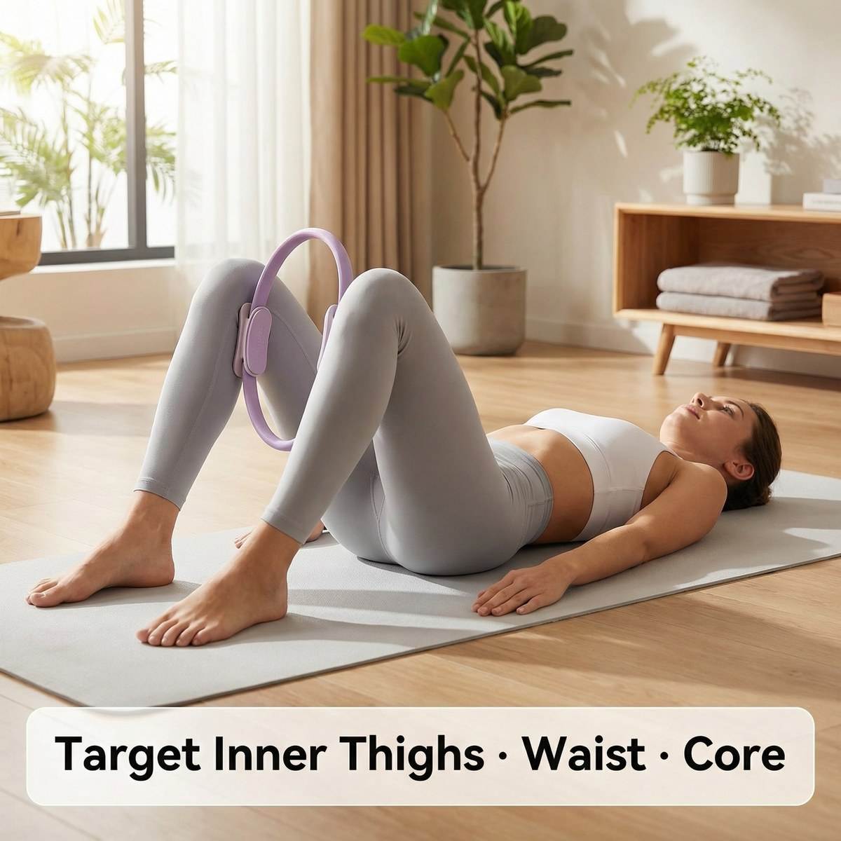 Pilates Yoga Circle - 38cm Pilates Ring Yoga Magic Circle