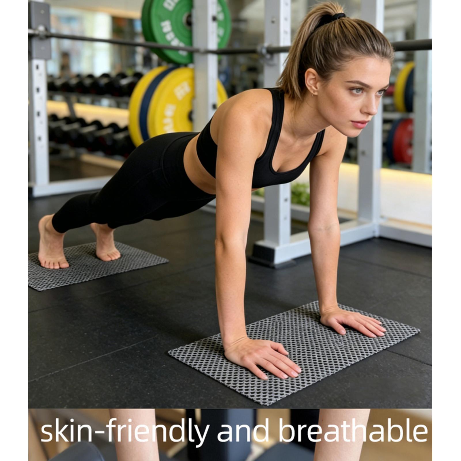 Pilates Yoga Home - 2Pcs/Set Pilates Nonslip Mat Stable PVC