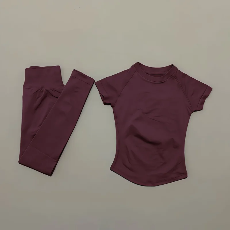 2Piece Gym Set Women Raglan Sh - огляд і ціна Pilates Yoga Kit