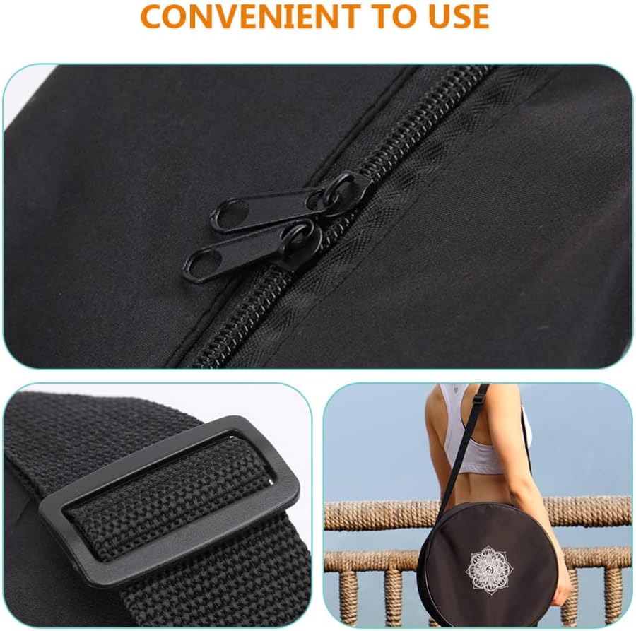 Yoga Wheel Bag Nylon Black Man - огляд і ціна Pilates Yoga Circle