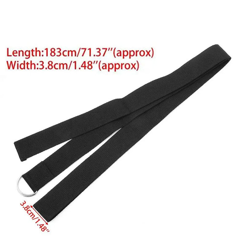 183*3.8cm Yoga Strap Cotton Ex - огляд і ціна Pilates Yoga Circle