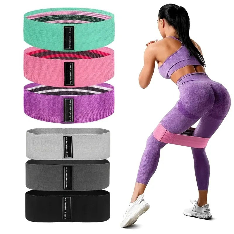 3Pcs Fabric Resistance Hip Boo - огляд і ціна Pilates Yoga Circle