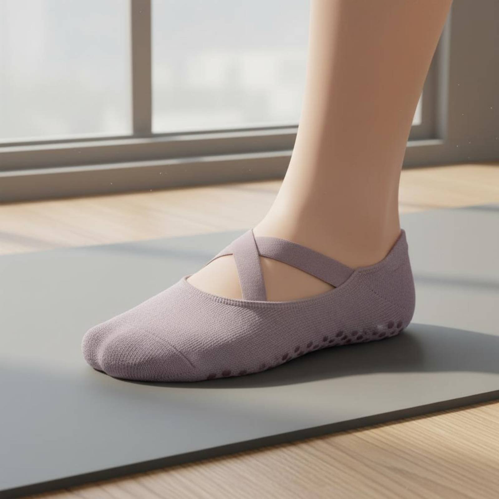 Non Slip Fitness Socks Breatha - огляд і ціна Pilates Yoga Home