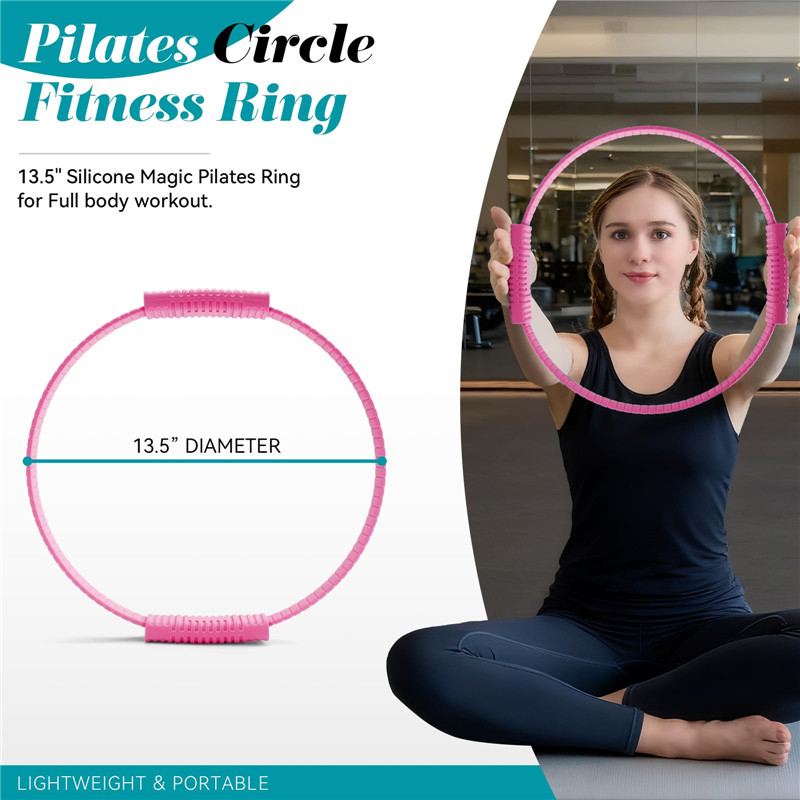 Eco-Friendly Double Handle Sil - огляд і ціна Pilates Yoga Circle