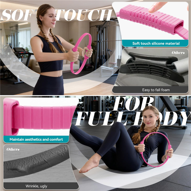 Eco-Friendly Double Handle Sil - огляд і ціна Pilates Yoga Circle