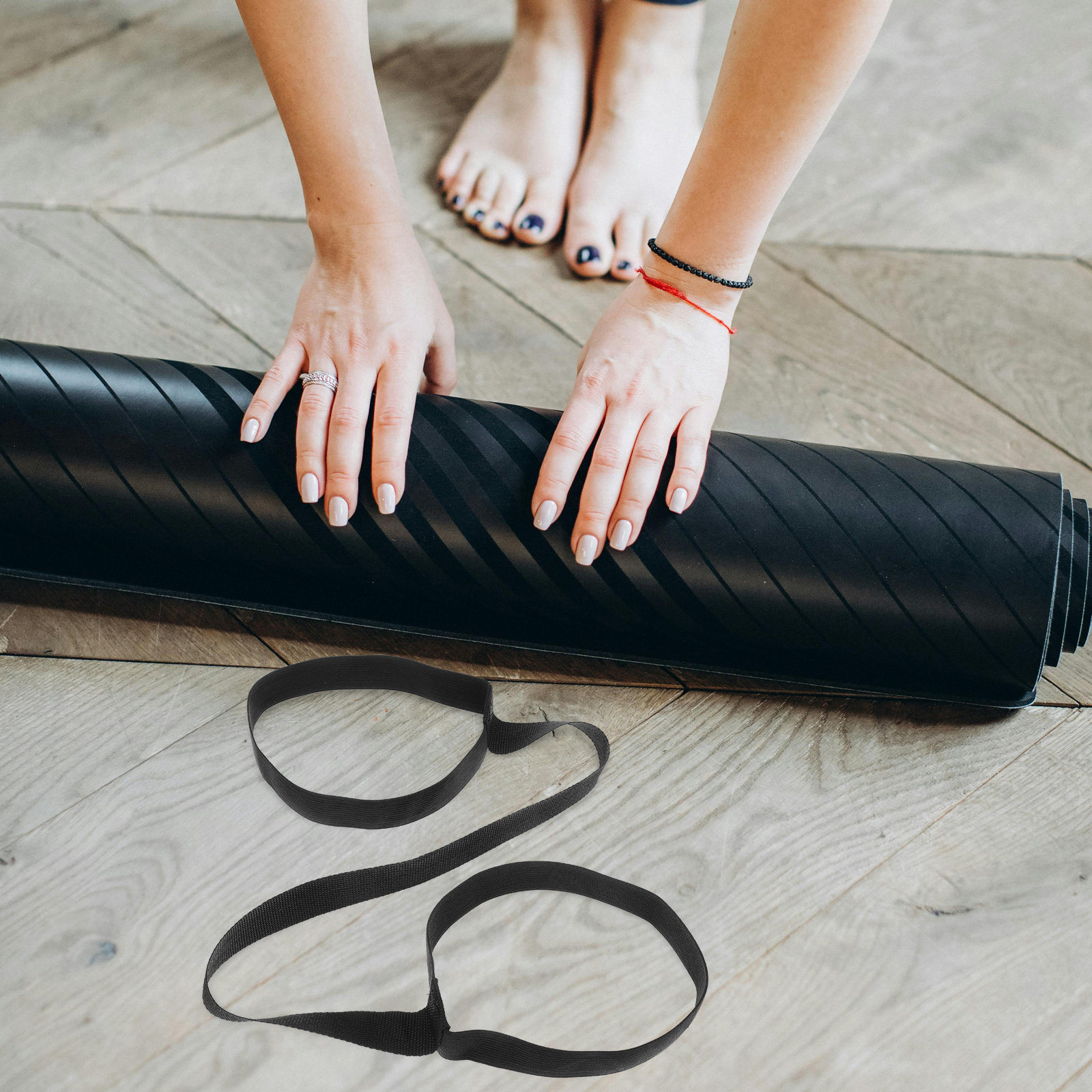 4Pcs Yoga Strap Compact Lightw - огляд і ціна Pilates Yoga Go