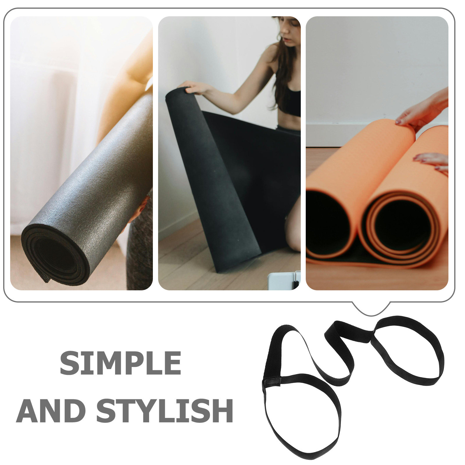 4Pcs Yoga Strap Compact Lightw - огляд і ціна Pilates Yoga Go