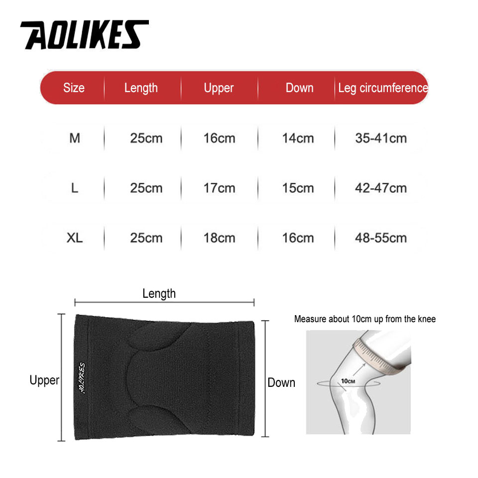 AOLIKES 1 Pair Sports Thickeni - огляд і ціна Pilates Yoga Knee Pads