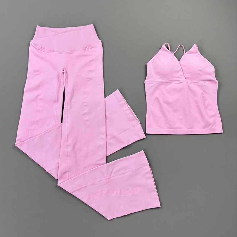 2Pcs Women Seamless Yoga Worko - огляд і ціна Pilates Yoga Kit